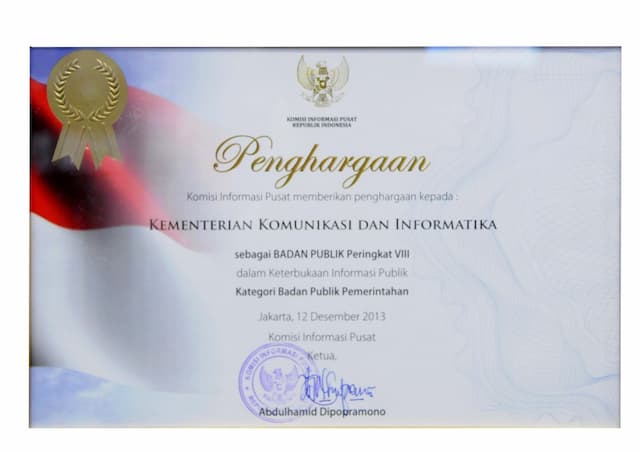 Badan Publik Peringkat VIII